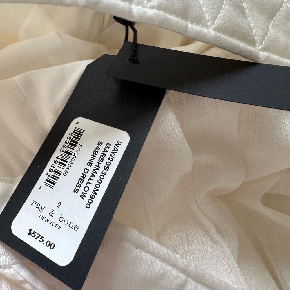 Stunning Rag & Bone Sabine Pleated Sundress Dress with Back Detail Size 2 NWT - Picture 13 of 14